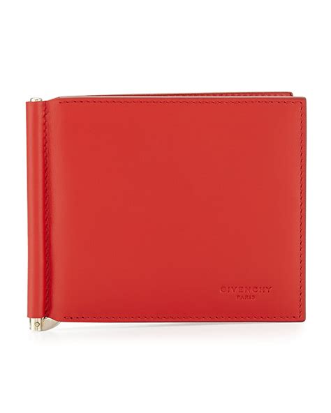 givenchy money clip billfold